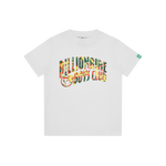 KIDS JUMBLE CAMO ARCH LOGO T-SHIRT - WHITE