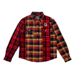 YEAR OF THE HORSE CHECKED PONY SHIRT - RED