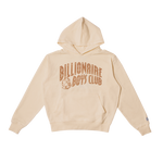 YEAR OF THE HORSE BBC ARCH LOGO HOOD - OFF WHITE