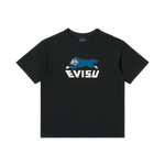 EVISU X ICECREAM PRINTED T-SHIRT - BLACK