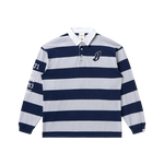 DALLAS COWBOYS LS RUGBY - NAVY/GREY