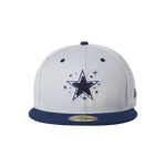 DALLAS COWBOYS HIGH CROWN FITTED - GREY/NAVY