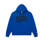 PIECE BY PIECE ARCH LOGO HOODIE - BLUE