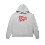 PIECE BY PIECE BGC SCRIPT LOGO HOODIE - HEATHER GREY