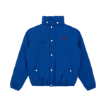 DROPPED CONE PUFFER JACKET - BLUE
