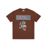 SERVED UP T-SHIRT - BROWN