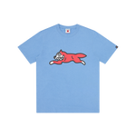RUNNING DOG T-SHIRT - BLUE