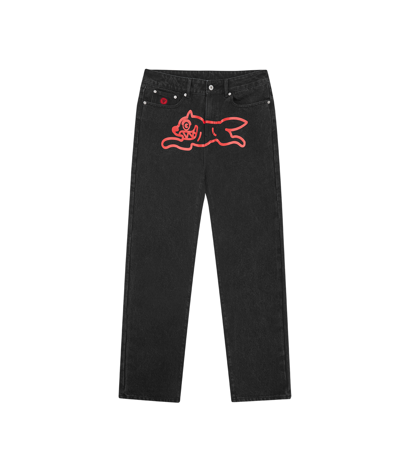 RUNNING DOG DENIM PANTS - BLACK – Billionaire Boys Club