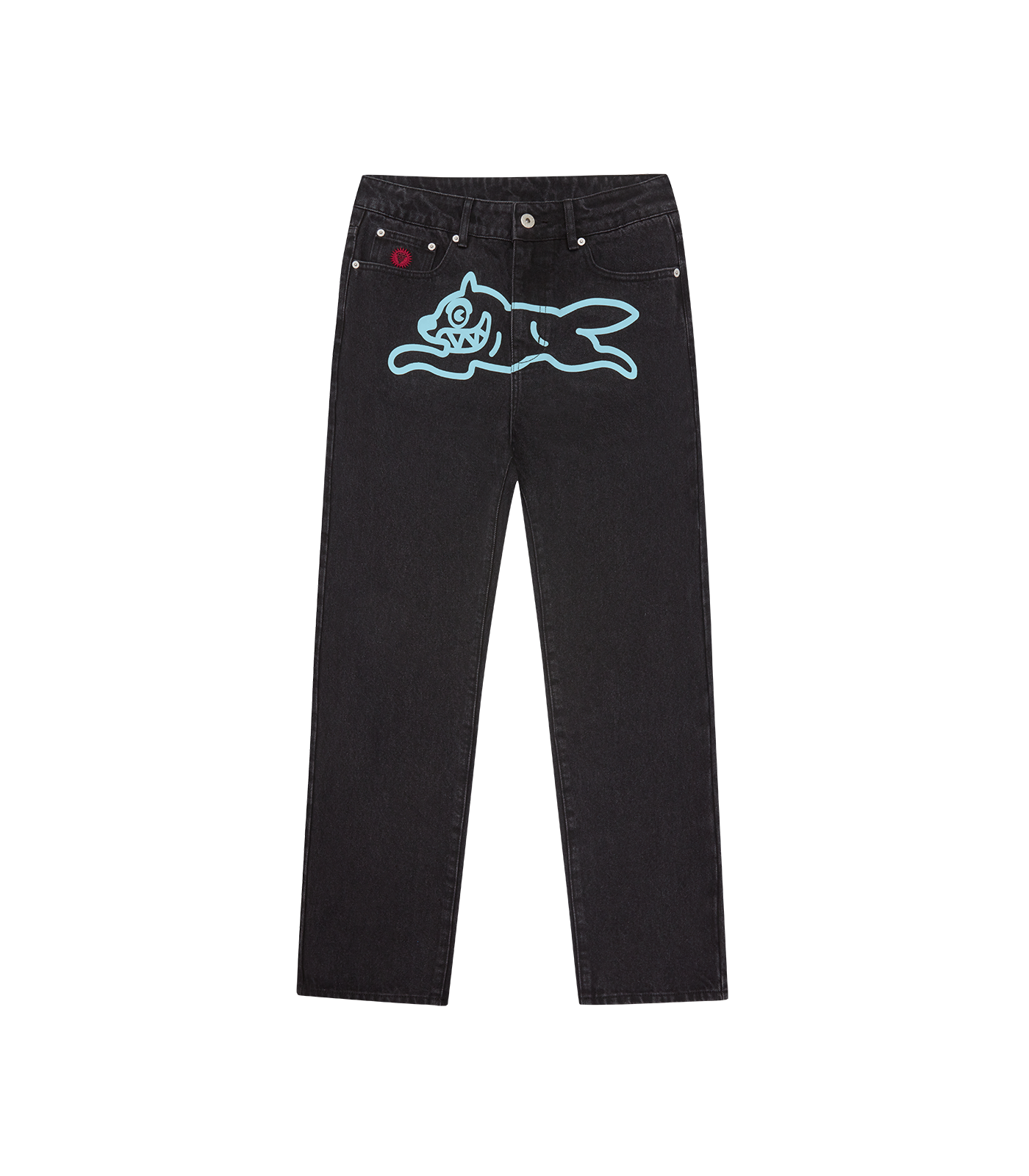 RUNNING DOG DENIM PANTS - BLACK – Billionaire Boys Club
