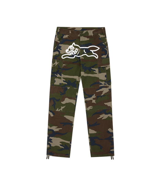 Billionaire boys club terra camo joggers in malachite green on sale