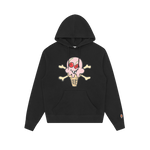 CONES & BONES POPOVER HOOD - BLACK