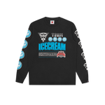 TEAM ICECREAM L/S T-SHIRT - BLACK