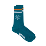 CONES & BONES SPORTS SOCKS - TEAL