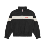 NYLON TRACK JACKET - BLACK