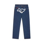 RUNNING PUPPY DENIM PANTS - INDIGO