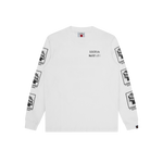 WORLD TOUR L/S T-SHIRT - WHITE