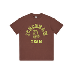 TEAM ICECREAM T-SHIRT - BROWN