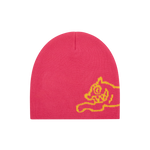 RUNNING DOG BEANIE - PINK