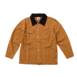 SOFT SERVE LOGO CHORE JACKET - BROWN