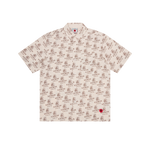 REPEAT PRINT SS SHIRT - OFF WHITE