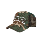 RUNNING DOG WOODLAND CAMO TRUCKER CAP - CAMO