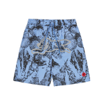 CONE STAMP SWIM SHORTS - BLUE