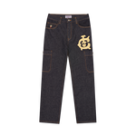 WESTERN DENIM PANTS - INDIGO