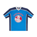 WAITRESS FOOTBALL TOP - BLUE
