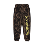 TREE CAMO SWEATPANTS - BLACK