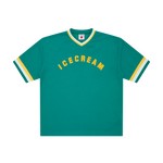 V-NECK SPORTS JERSEY - TEAL