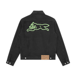 RUNNING DOG DENIM TRUCKER JACKET - BLACK DENIM