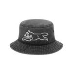 RUNNING DOG DENIM HAT - BLACK