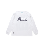 RUNNING DOG L/S T-SHIRT - WHITE