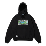 RUNNING DOG HOODIE - BLACK