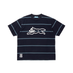 BORDER T-SHIRT - NAVY