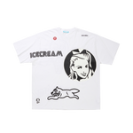 GARMENT DYE SCRAP T-SHIRT - WHITE