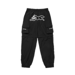 NYLON 2WAY PANTS - BLACK