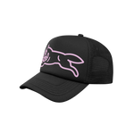 RUNNING DOG TRUCKER CAP - BLACK
