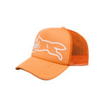 RUNNING DOG TRUCKER CAP - ORANGE