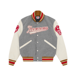WAITRESS VARSITY JACKET - GREY