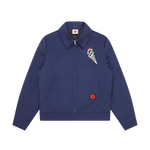 CONE MAN EMBELLISHED WORK JACKET - NAVY