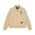 CONE MAN EMBELLISHED WORK JACKET - BEIGE