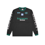 ICECREAM SERVICES L/S MESH TOP - BLACK
