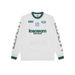 ICECREAM SERVICES L/S MESH TOP - WHITE