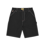 CANVAS CARPENTER SHORTS - BLACK