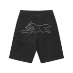 RUNNING DOG CARGO SHORTS - BLACK