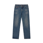 DRIPPY DENIM PANTS - VINTAGE WASH