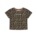 CRYSTAL SOFT SERVE BABY TEE - CAMO