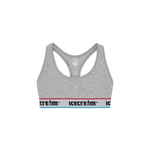 SOFT SERVE BRALETTE - HEATHER GREY