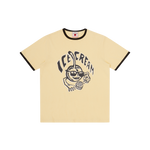 CHERRY RINGER T-SHIRT - YELLOW